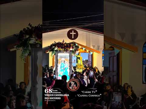 La Virgen Candelaria del Socorro llega al sector Las Lomas llevando su luz y  consuelo.