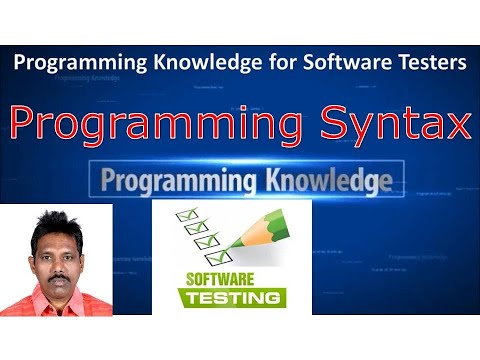 Importance of Programming Programming Knowledge for Software Testers