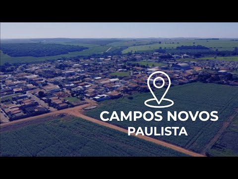 Campos Novos Paulista Visto de Cima • Imagens Aereas 2025