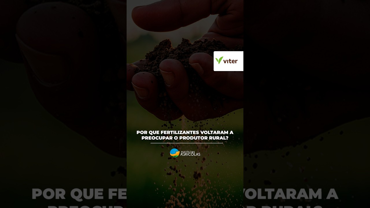 Na soja, milho e cana, os fertilizantes são aproximadamente 35% a 40% do custo #fertilizantes