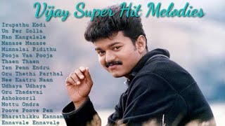 விஜய் காதல் மெலோடி பாடல்கள் | Top Vijay Hits | Love Melody songs | 90\'s & 2K Hits | Best of Vijay