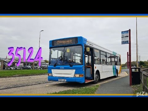 🚍*Beast*  Preserved Stagecoach North East 35224 KX56 JZF Dennis Dart 