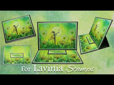 Olivia and her wish by Eleana Evans - A Lavinia Stamps Tutorial
