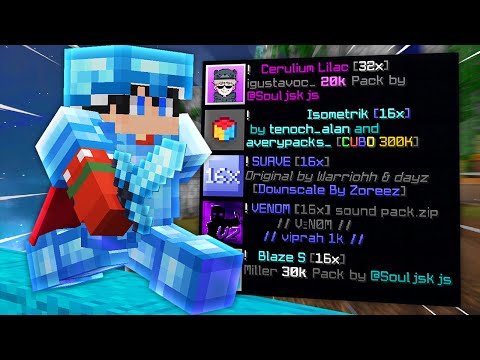 Zova - Top 5 BEST Packs For Minecraft PVP (1.8.9)