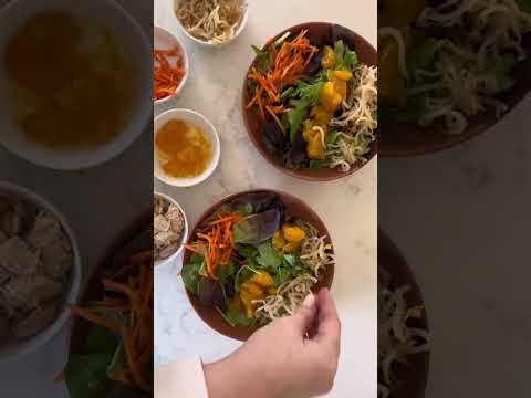 Easy Asian Chicken Salad