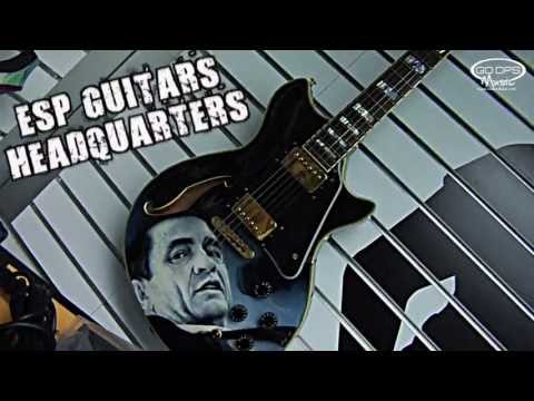 ESP Guitars Headquarters Artist Lounge & Custom Japanese Guitars