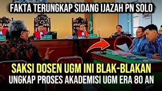 Download lagu 🔴 SAKSI DOSEN UGM INI BLAK-BLAKAN UNGKAP PROSES AKADEMISI UGM ERA 80 AN mp3