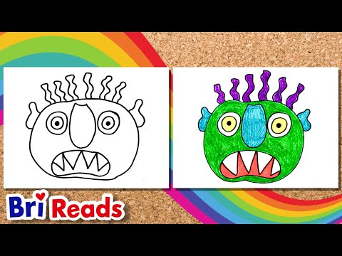 How to Draw a Monster | Halloween Draw Along