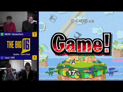 Indiana Melee Summit 2019 - IMDRR / BananaSack vs Toast / HPR - Doubles - Losers Finals