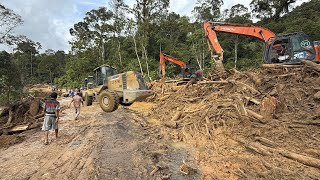 Download lagu SUDAH 5 ALAT BERAT || BULLDOZER BESAR INI DATANG,PROGRES BARU TERLIHAT !! mp3