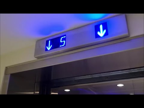 Modernized ThyssenKrupp Aurora! Traction Elevator in a Dormitory at Cornell University - Ithaca, NY