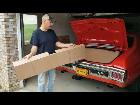 Chevelle Gto 442 GS A-body trunk enclosure
