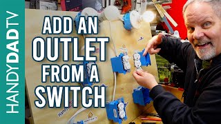 How to add an Outlet from a Switch