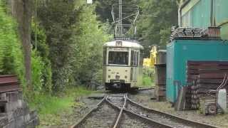 preview picture of video 'Straßenbahnmuseum Wuppertal Fahrt mit der Bahn'