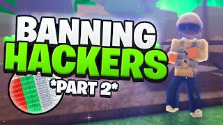 Banning Hackers With ADMIN PANEL In Da Hood! 👑 *PART 2*