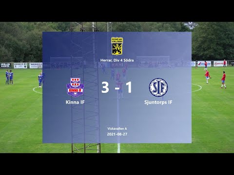 210827 Kinna IF - Sjuntorps IF, Höjdpunkter