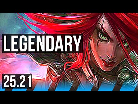 KATARINA vs LEBLANC (MID) | 17/1/3, Legendary | NA Grandmaster | 25.21