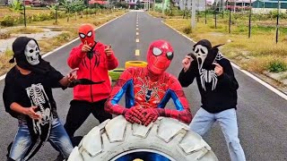 Collection of short videos of challenges and games. TVSpider-Man part 5 #spiderman #death