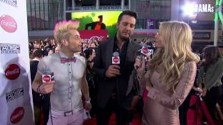 Luke Bryan Red Carpet Interview - AMAs 2014