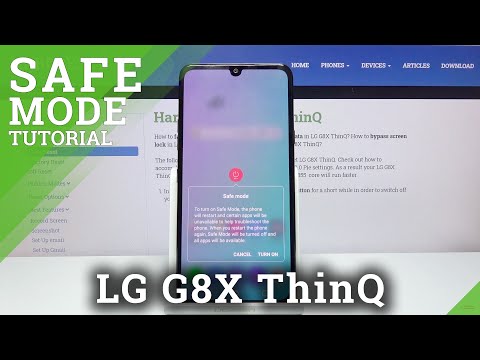 How to Quit Safe Mode on LG G8X ThinQ – Use Safe Mode