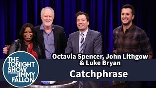 Catchphrase with Octavia Spencer, John Lithgow and Luke Bryan