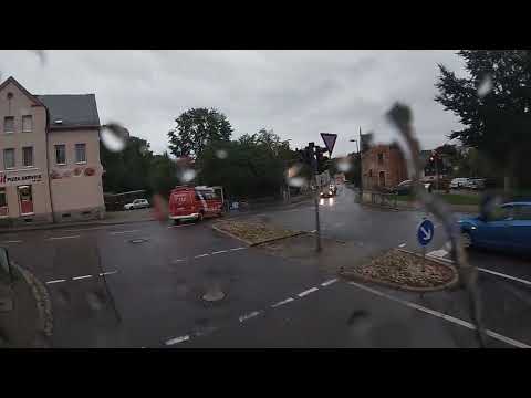 Inside View - Regnerische Alarmfahrt nach Lugau am 19.09.2023