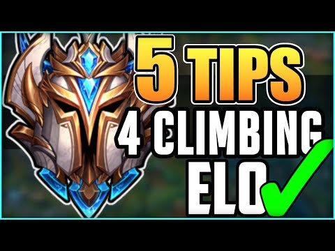 5 Challenger Tips to Climb Ranked Elo FAST & EFFICIENTLY | Season 9 Ranked League of Legends