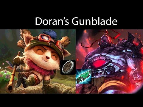 Teemo Vs Sion S8  - How To Beat Sion - Doran's Gunblade Teemo