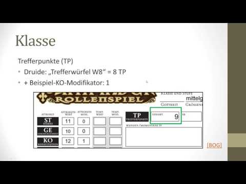Pathfinder Charakter erstellen - Schritt 3 - Klasse