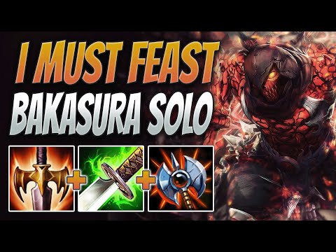 IT'S TIME TO FEAST! Bakasura Solo Gameplay | SMITE Conquest