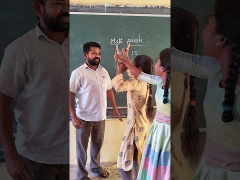 Math puzzle / innovation ideas #education #maths #students #donate #youtubeshorts #trending