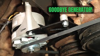 Ford FE Alternator conversion made easy!