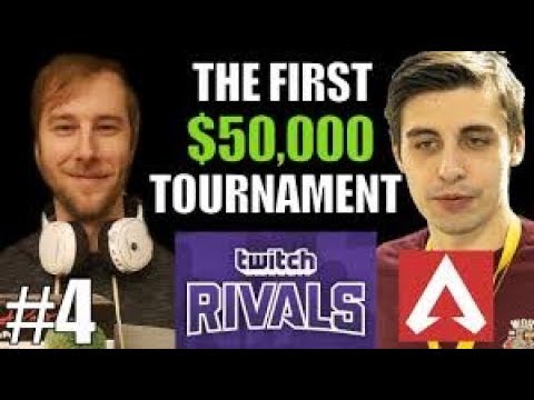 【 APEX Twitch Rivals Part 4 】Shroud ChocoTaco Ninja Dizzy  $50000 Legends Tournament