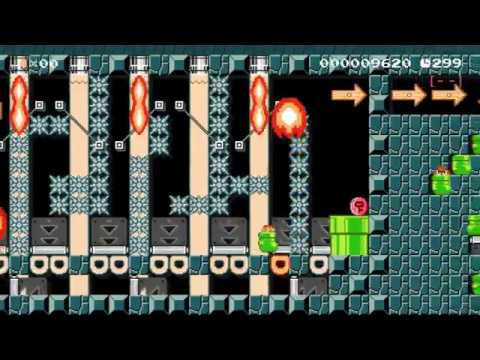 MARIO MAKER NIVEAU DE JEANBATMAN (luigi's spike world)