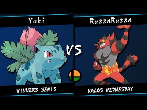 Yuki (Pokemon Trainer) vs RuaanRuaan (Incineroar) - Kalos Wednesday