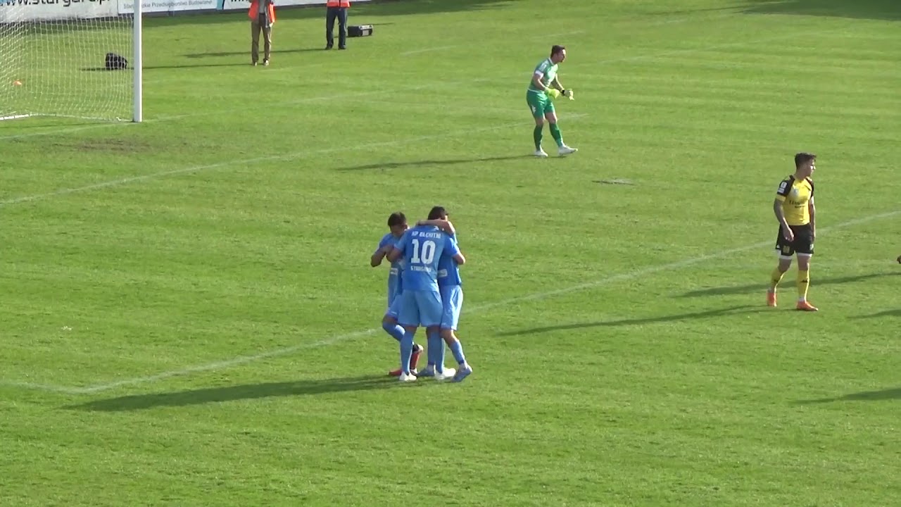 WIDEO: Błękitni Stargard - Siarka Tarnobrzeg 3-0 [SKRÓT MECZU]
