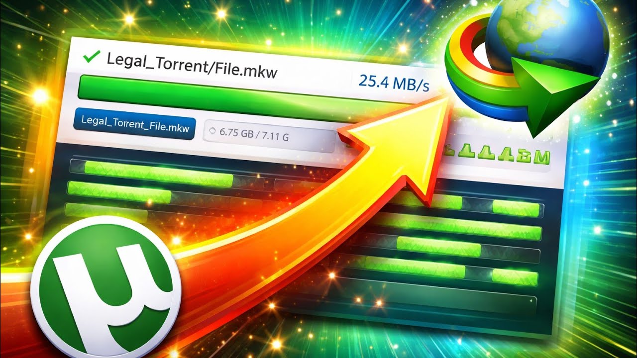Download torrent Files 10x faster with IDM