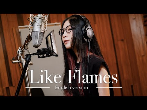 MindaRyn - Like Flames (English version) | Lyric Video Video