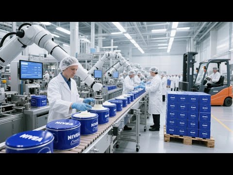 🔵 Wie wird NIVEA-Creme hergestellt? | Die Geschichte der berühmten blauen Dose