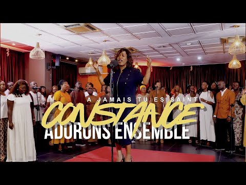Constance Aman - A Jamais Tu Es Saint (Live Worship Session)