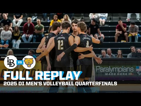 Long Beach State vs Fort Valley State: 2025 NCAA men's volleyball quarterfinals | FULL REPLAY