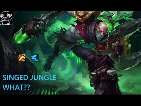 Best Moments Singed  Jungle  Gameplay [ITA]