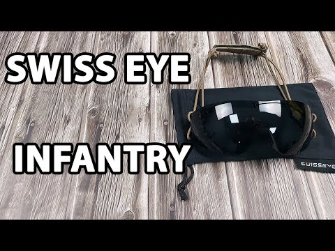 Окуляри балістичні Swiss Eye Infantry. Колір - чорний