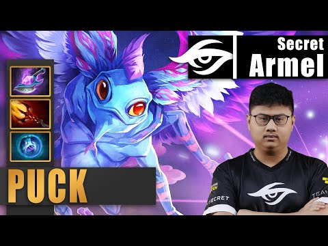 Puck Mid | Secret.Armel | HE JUST KEEPS KILLING EVERYONE IN THE GAME | 7.33c Gameplay Highlights