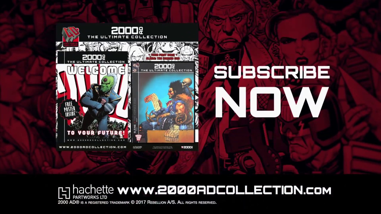 2000 AD: The Ultimate Collection is here!