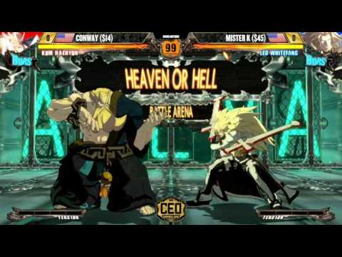 CEO2016 GGXrd R  AUCTIONS - CONWAY vs MISTER K