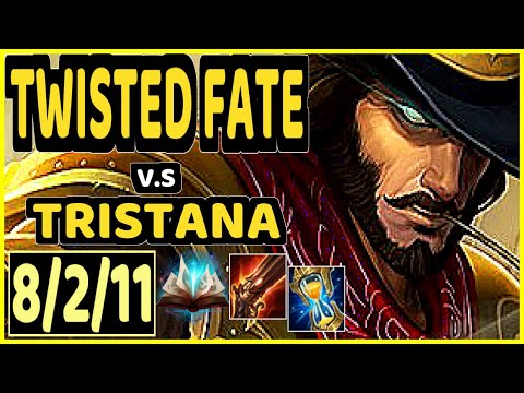 ABBEDAGGE (TWISTED FATE) vs TRISTANA - 8/2/11 KDA MID CHALLENGER GAMEPLAY - EUW