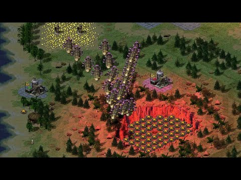 Red Alert 2 | Extra Hard Mod | 1 VS 7 BRUTAL SOVIET Ai