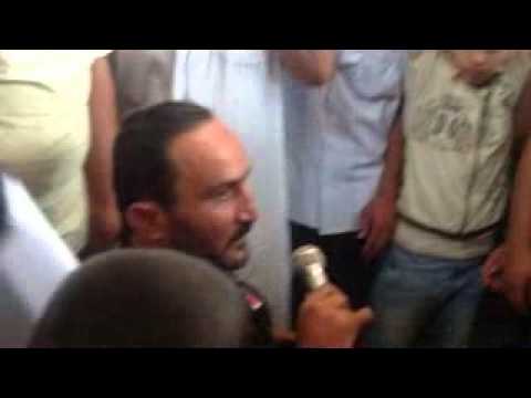 كلمة أحمد علوان قائد اللواء 111 في مظاهرة جمعة "درعا بوابة النصر القادم" في مدينة البوكمال في ريف دير الزور