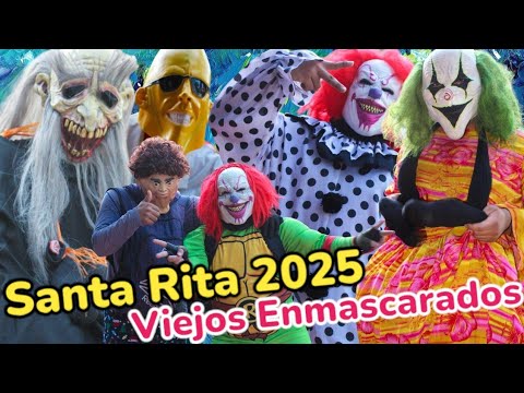 Tradicional Entrada de Viejos Enmascarados en Santa Rita Chalatenango #elsalvador #2025